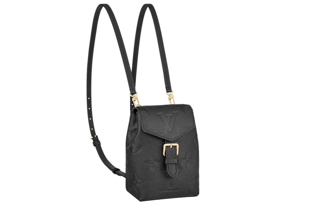 LOUIS VUITTON Tiny Backpack Monogram Empreinte Black
