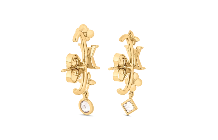 LOUIS VUITTON Earrings Women's Gold