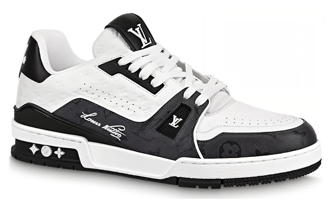 LOUIS VUITTON Lv Trainers 'White Black'
