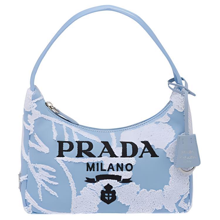 PRADA Re Edition Fabric Shoulder Bag, Handbag Women's