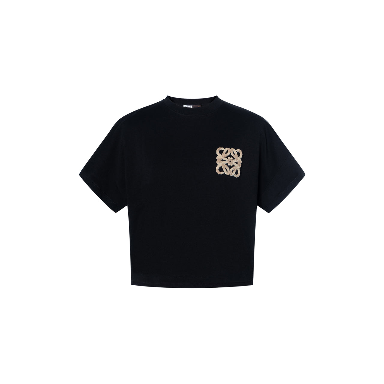 LOEWE Paula's Ibiza Drop Shoulder Sleeve T Shirt Women's Black
