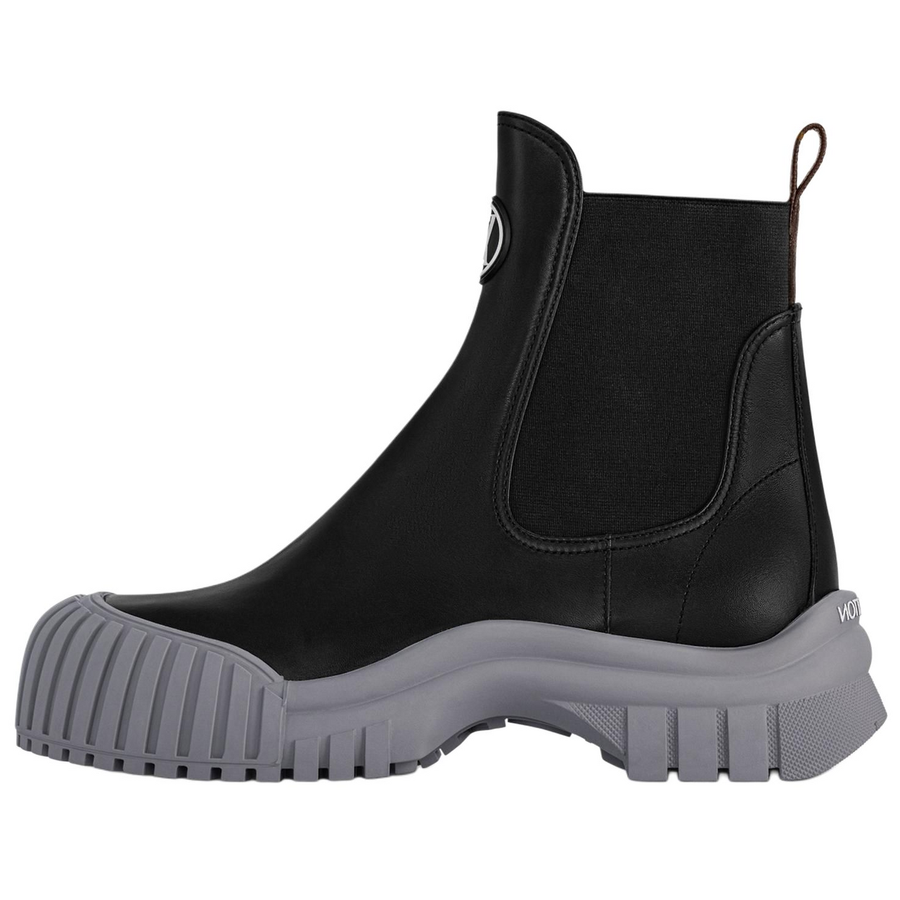 LOUIS VUITTON Ruby Short Chelsea Boots Women's Black