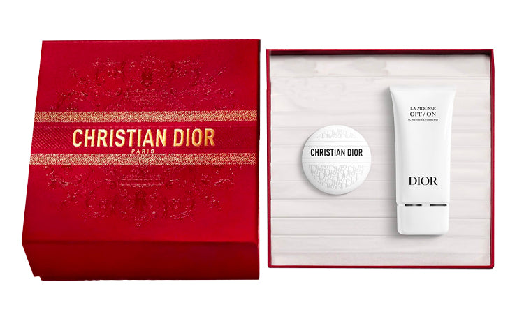 DIOR New Year Limited Monogram Travel Box Skincare Sets Moisturizing And Hydrating Cleansing 50ml+150ml