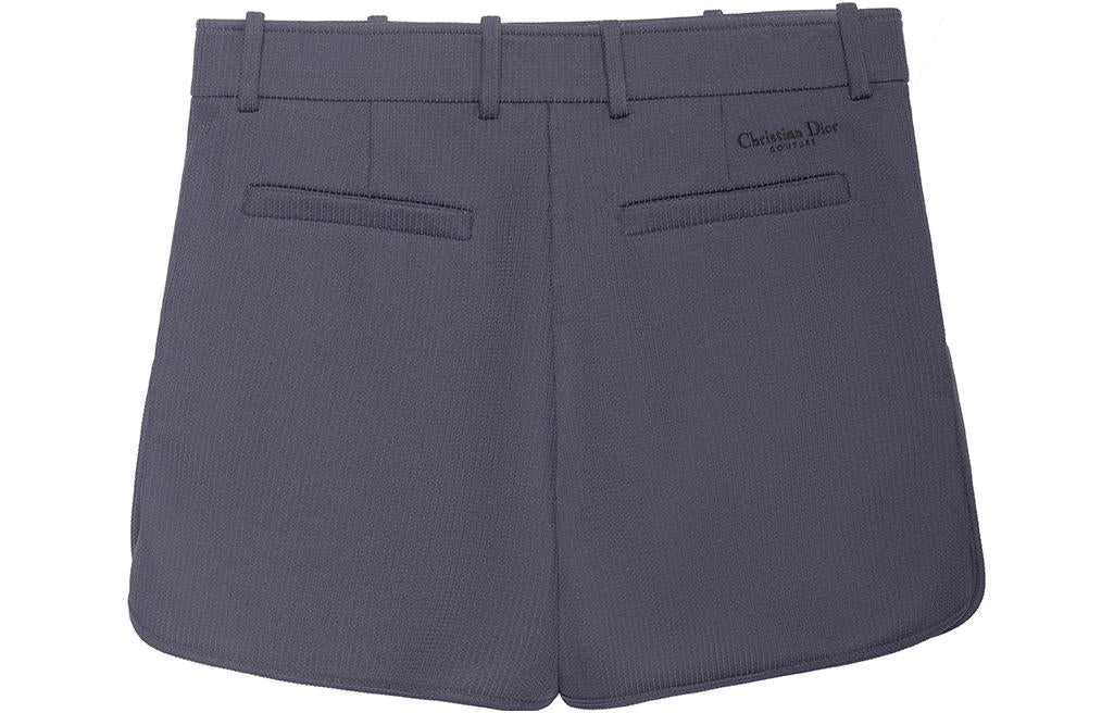 DIOR Logo Embroidered Knitted Shorts