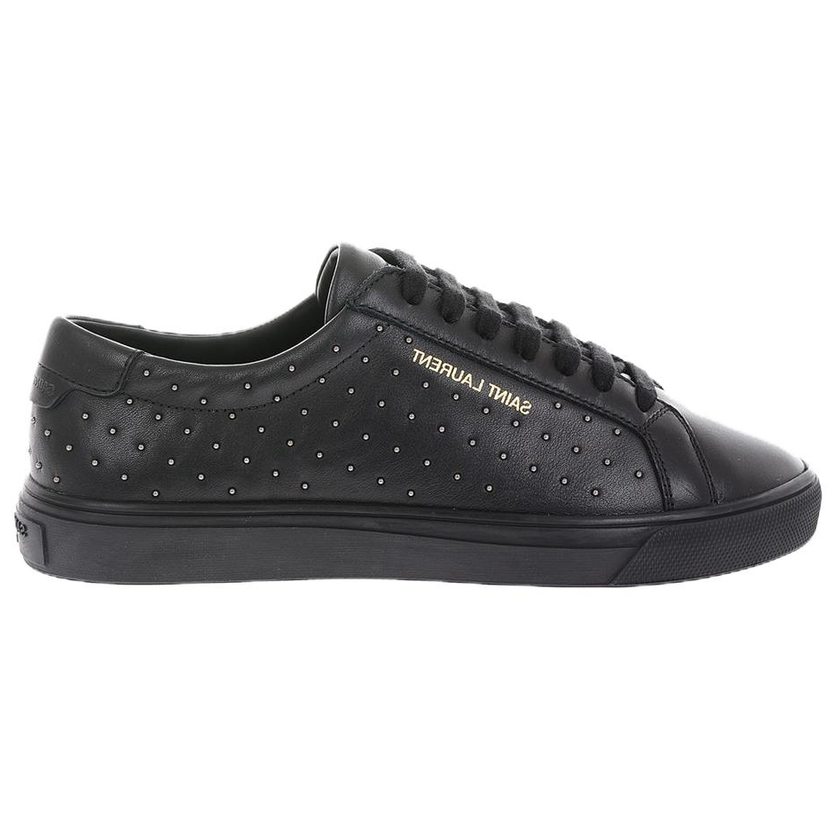 SAINT LAURENT Low Top Stylish Skateboarding Shoes Men's Black