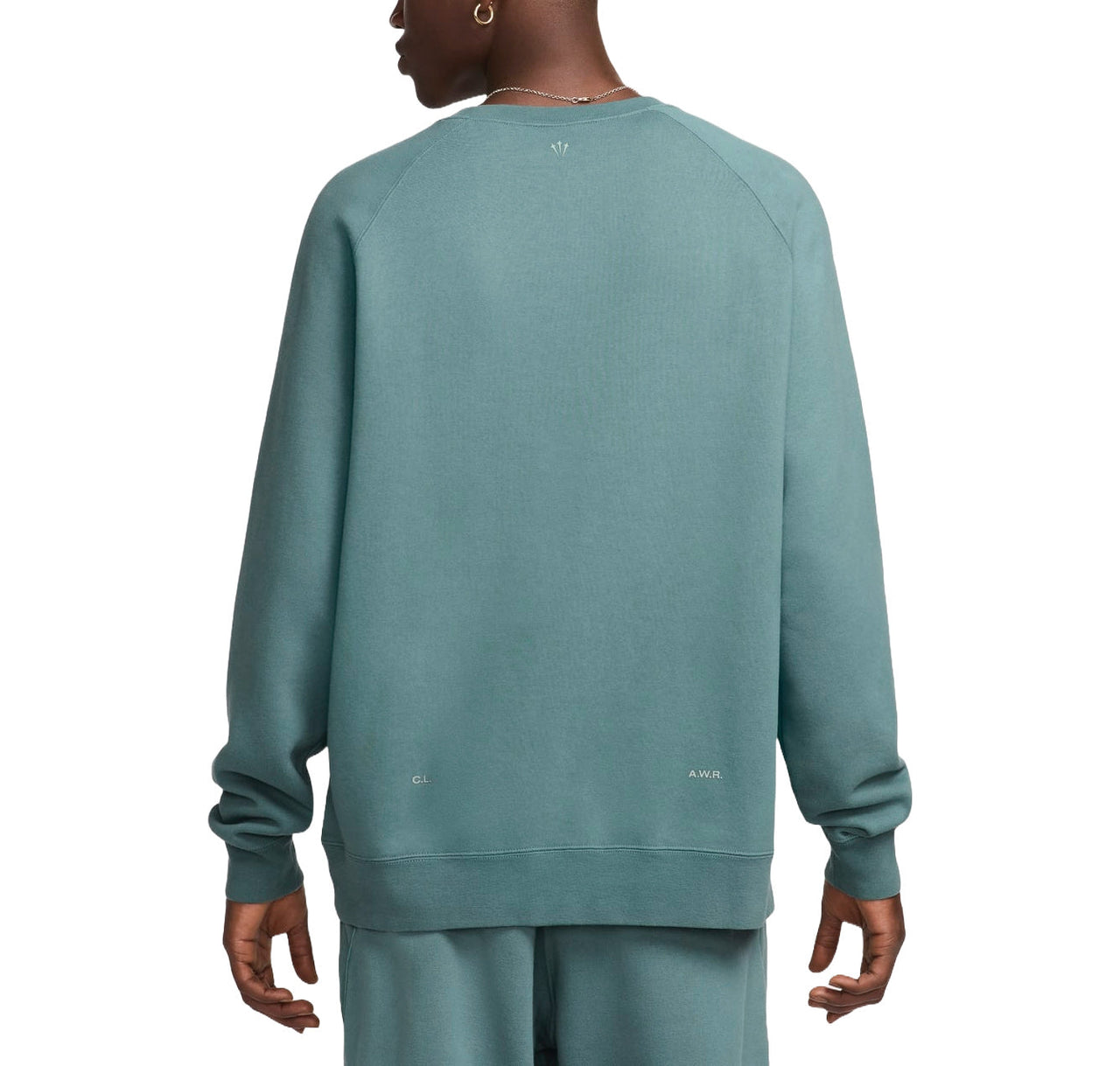 Nike x NOCTA Fleece CS Crewneck Sweatshirt 'Mineral Slate' FN8160-382