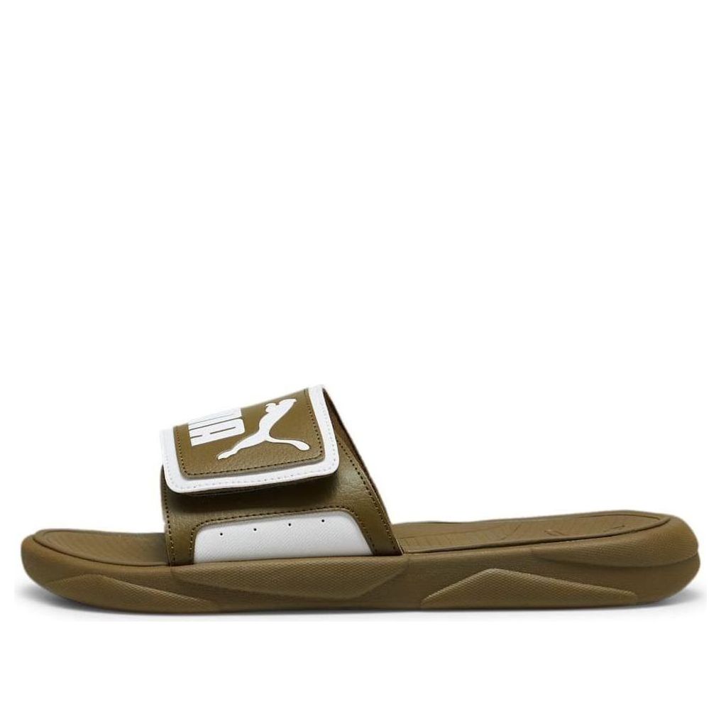 PUMA Royalcat Comfort Slides 'Olive Green' 372280-31