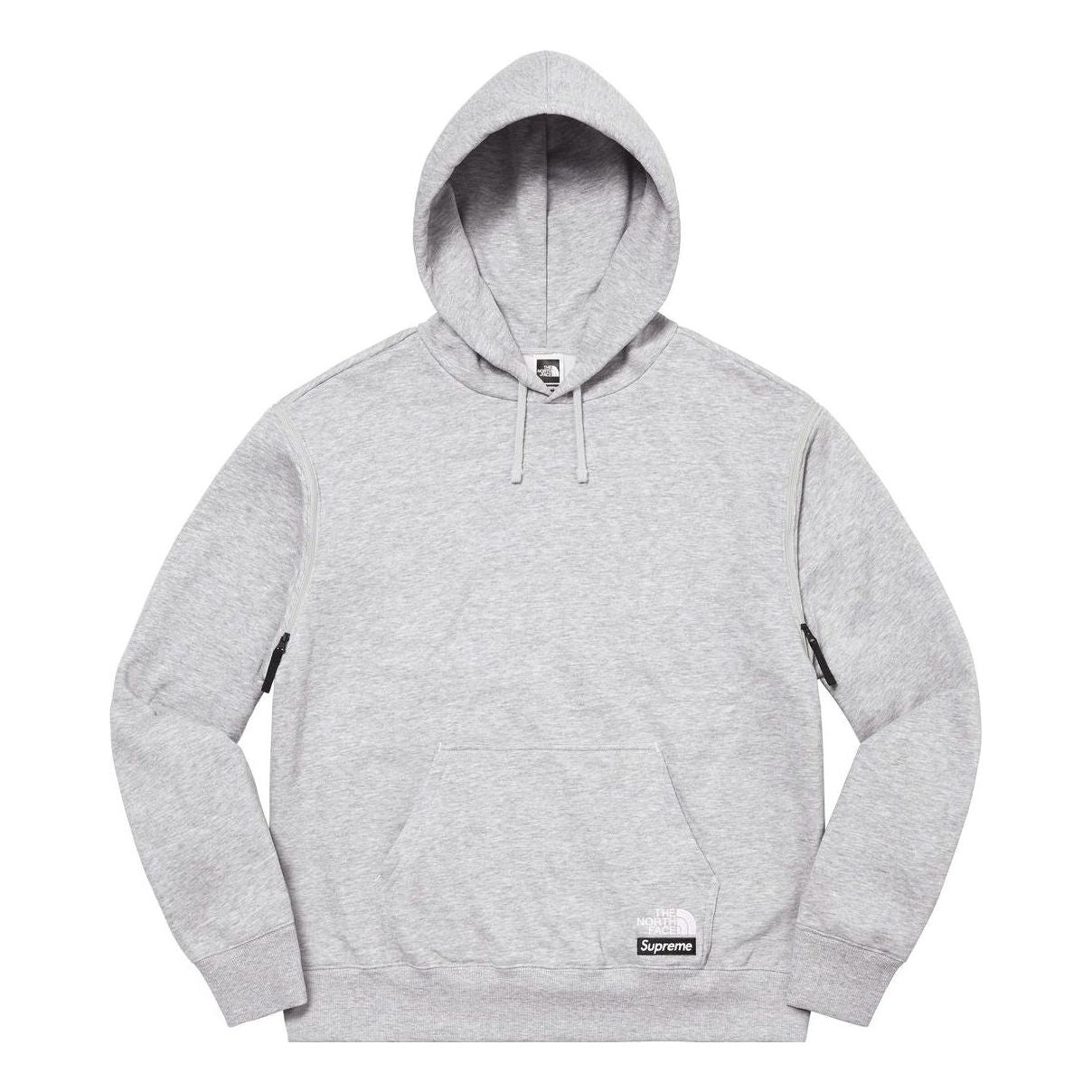 Supreme x The North Face Convertible Hooded Sweatshirt 'Grey' SUP-SS23-075