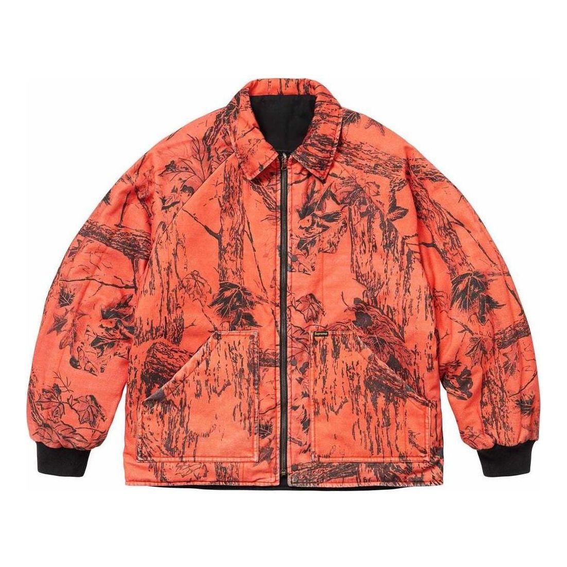 Supreme x Realtree Reversible Quilted Work Jacket 'Orange Black' SUP-SS24-105