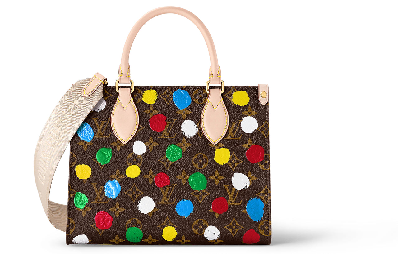 Yayoi Kusama X LOUIS VUITTON ONTHEGO Handbags