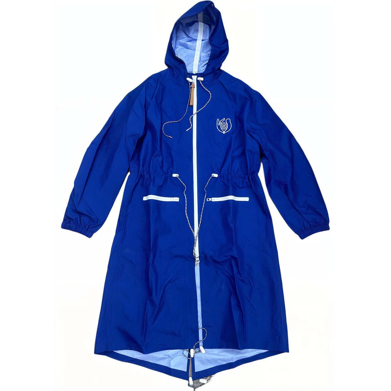 LOEWE Trench Coats Men Blue