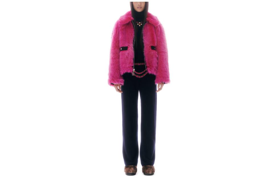 CHANEL 23N Jackets Coats Women's Purple