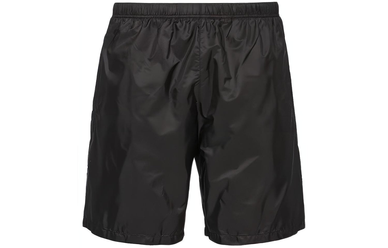 PRADA Logo plaque Swim Shorts