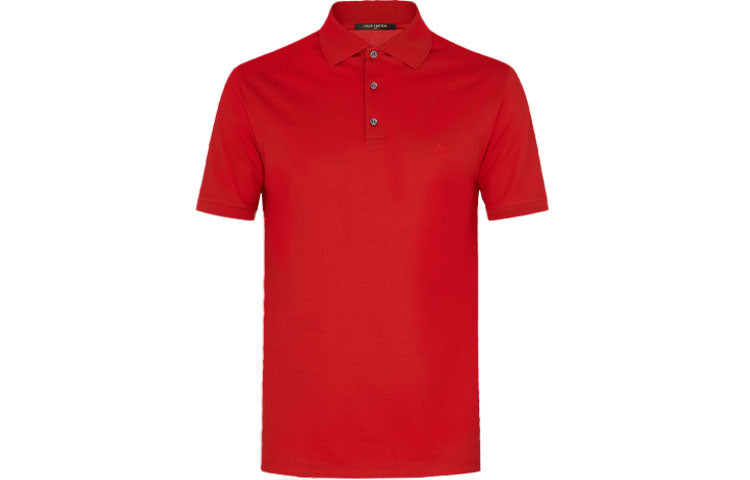 LOUIS VUITTON Polo Shirt Men's Red