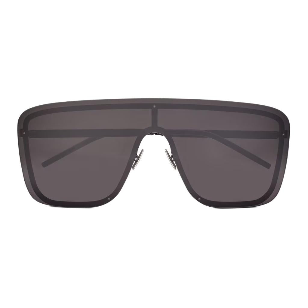 SAINT LAURENT Metal Square Sunglasses Unisex Black