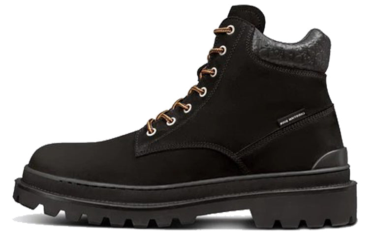 DIOR Dior Explorer Warm Water-Resistant And Wear-Resistant Outdoor Boots Men's Black