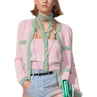 CHANEL SS24 24C Cashmere Sweater Women's Light Pink