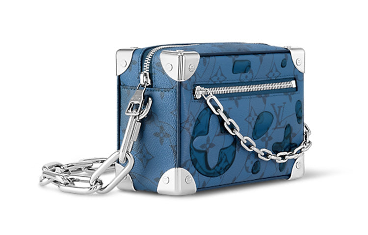 LOUIS VUITTON Mini Soft Trunk Abyss Blue
