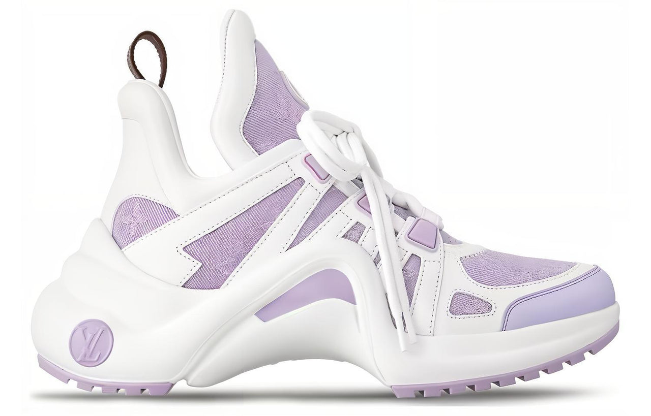 LOUIS VUITTON Archlight 1.0 Low-Top Casual Shoes Women's Purple