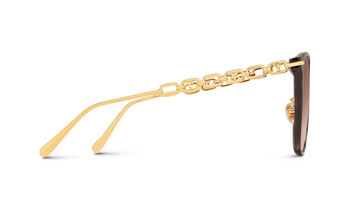 LOUIS VUITTON Z1945U My Lv Chain Two Classique Square Sunglasses