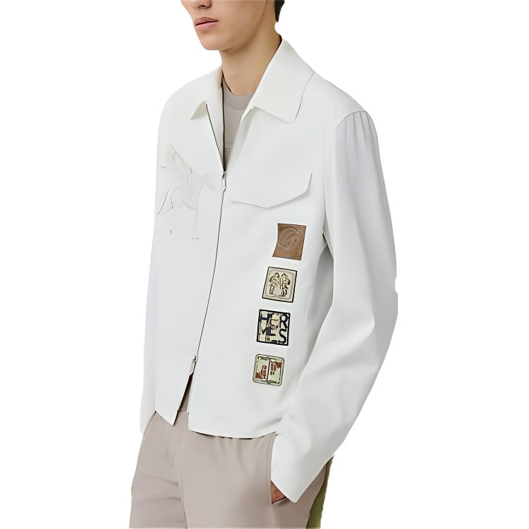 HERMES Jackets Men White