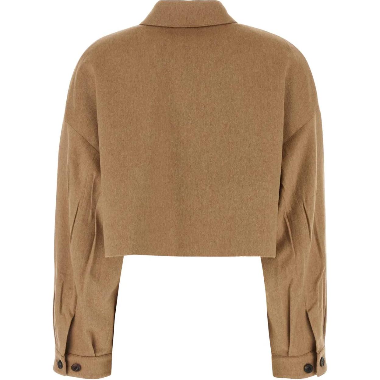 PRADA Camel hair Blouson Jacket