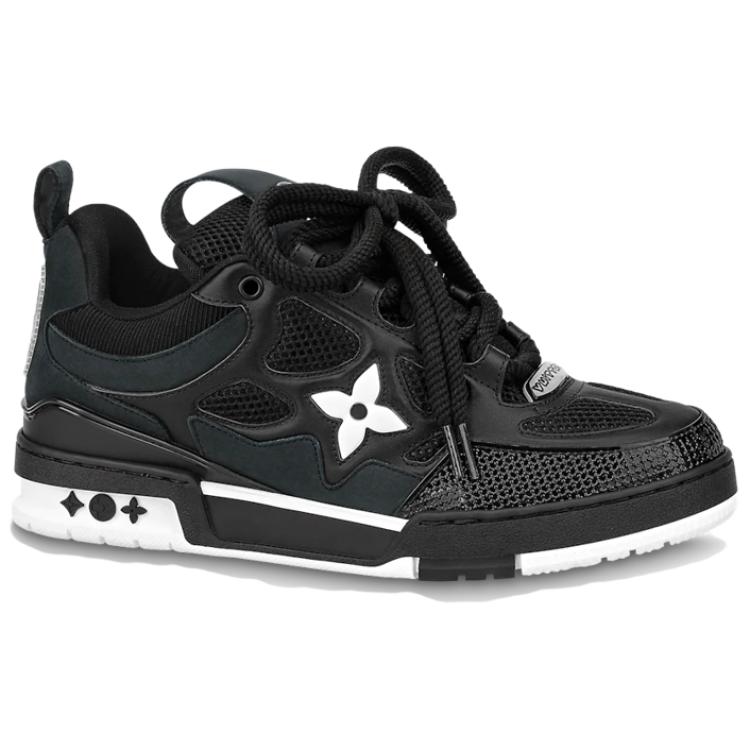 LOUIS VUITTON LV Skate Sneaker Black Black White