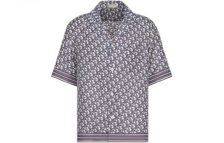 DIOR Quarterly New Products Shirts Men Light Purple