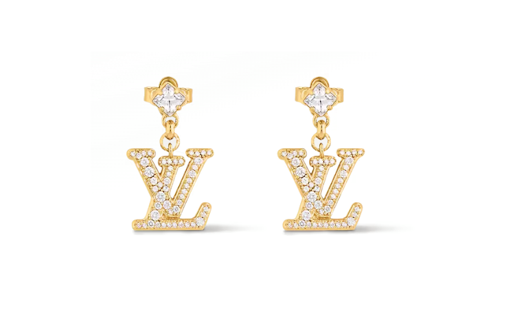 LOUIS VUITTON Lady Lv Earrings
