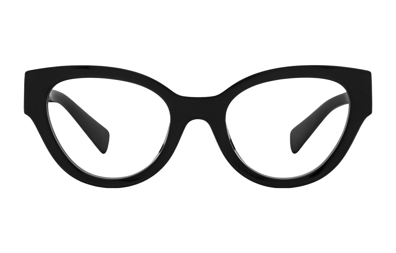 MIU MIU Logo plaque Round frame Glasses