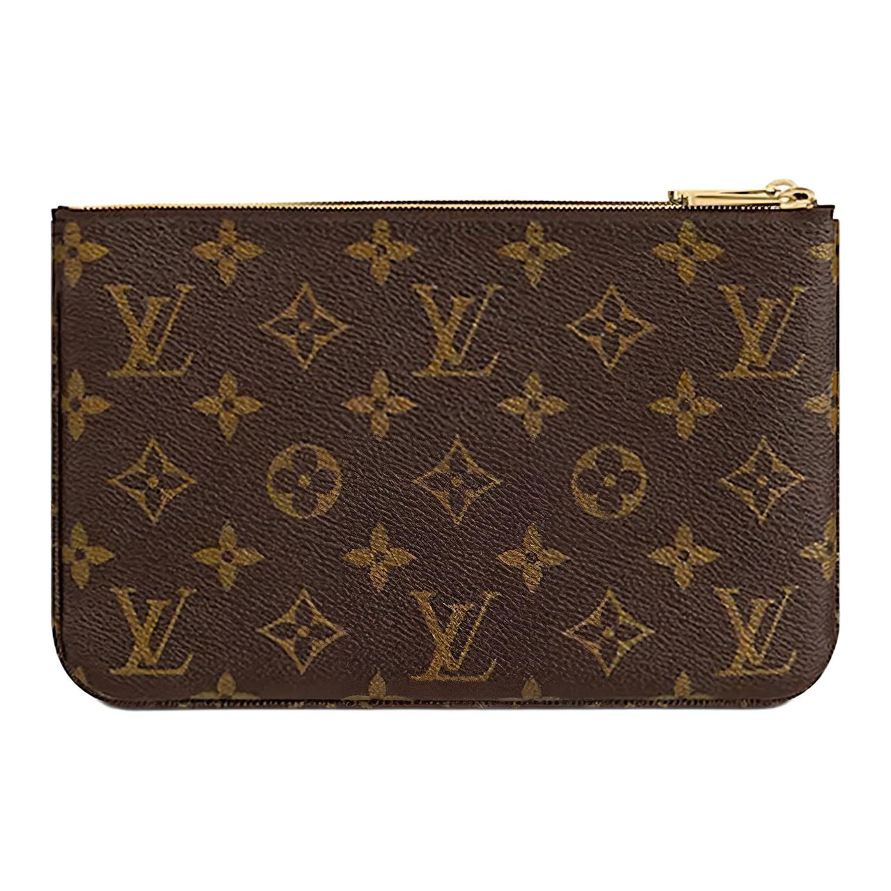 LOUIS VUITTON Double Zip Pochette Monogram Vivienne Shanghai Pink Lining