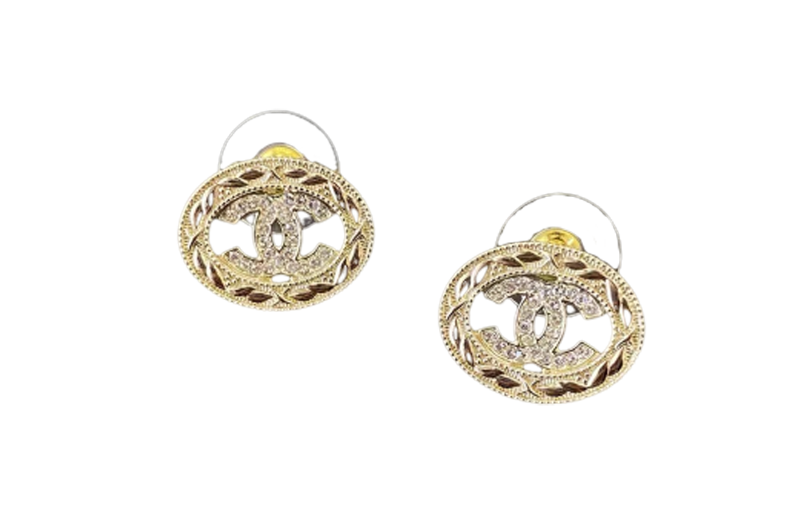 CHANEL Stud Earrings Women's