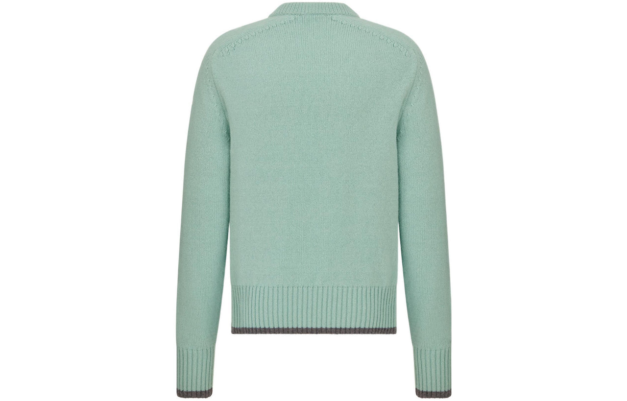 DIOR FW22 Sweater Men's Light Green