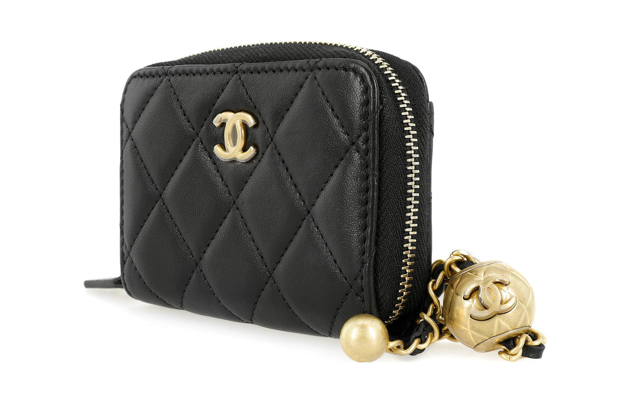 CHANEL Little Golden Ball Coin Purses