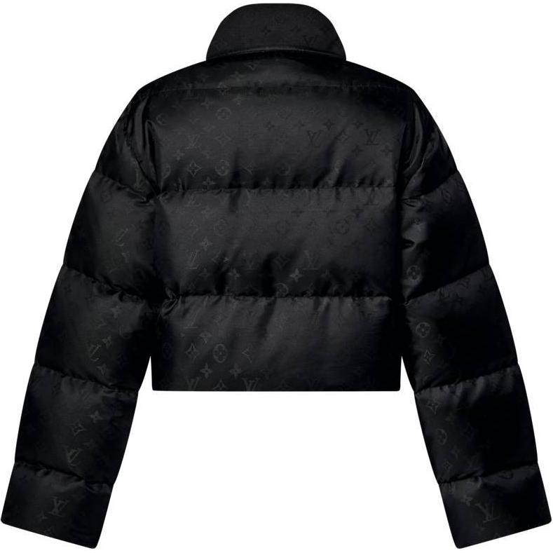 LOUIS VUITTON 1AFUIU Cropped Monogram Puffer Jacket