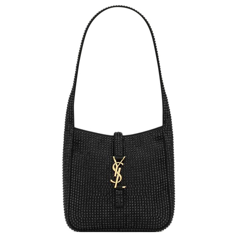 SAINT LAURENT Viscose Handbag, Shoulder Bag Regular Women's Black