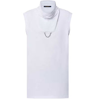 LOUIS VUITTON High Neck Shoulder T Shirt
