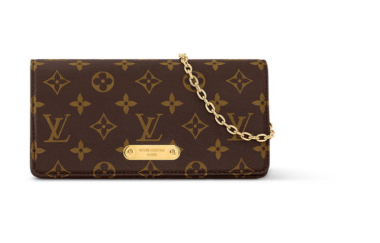 LOUIS VUITTON Wallet On Chain Lily