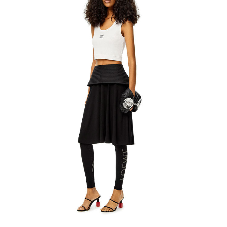 LOEWE Casual Long Skirts Women's Black