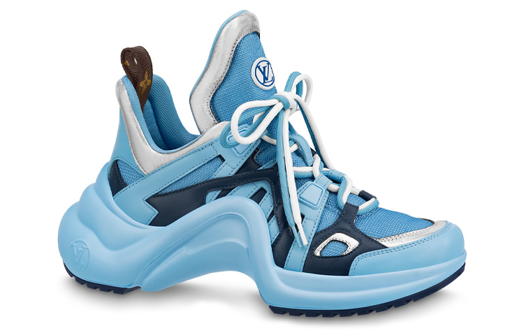 LOUIS VUITTON Lv Archlight Sneakers 'Blue Silver' Women's