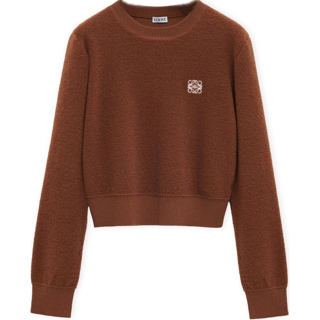 LOEWE SS25 Women's Pre Selection Collection Sweater Women's Brown