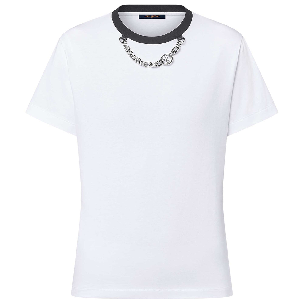 LOUIS VUITTON 1AFTSL Chunky Chain T-Shirt