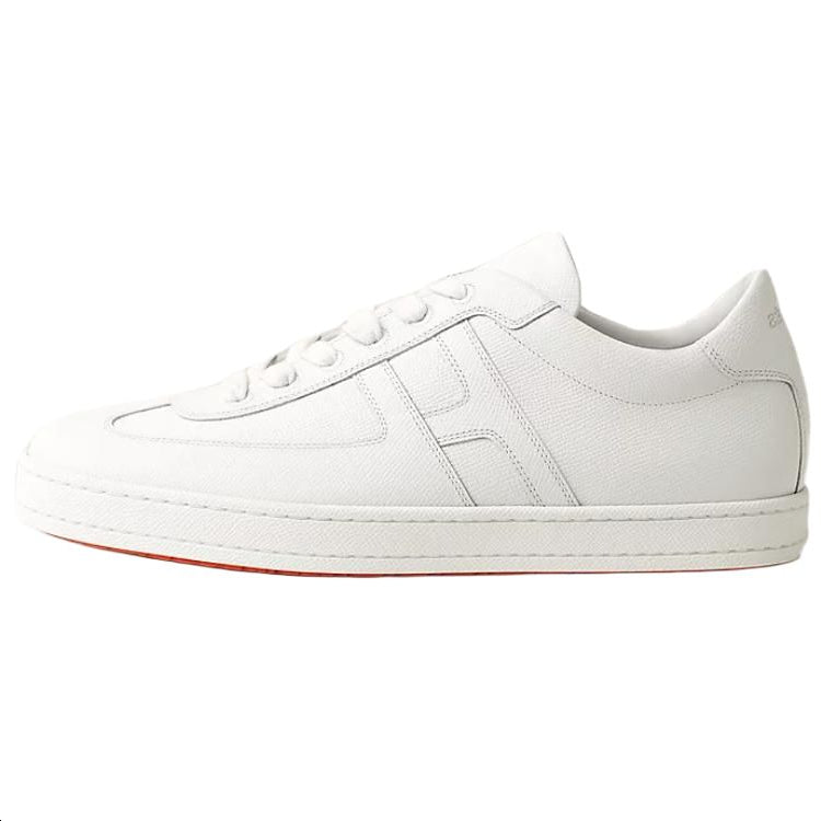HERMES Boomerang Low-Top Skateboard Shoes Men's White