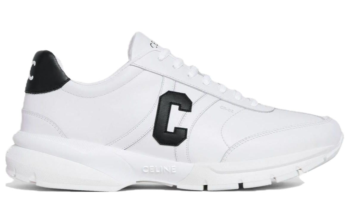 CELINE CR 02 Low Optic White Black Women's