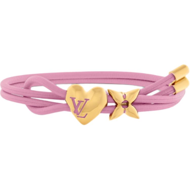 LOUIS VUITTON Lv Bloom Heart Bracelet