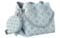 LOUIS VUITTON Bella Cow Leather Moonlight Goddess Bucket Bag, Shoulder Bag, Crossbody Bag Regular Women's Blue