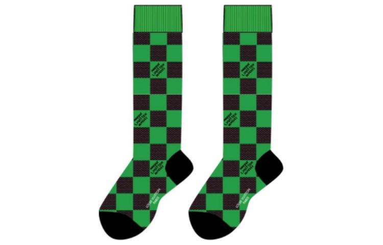 LOUIS VUITTON x FEIDONG SS24 Knee-High Socks Unisex 1 Pack Green
