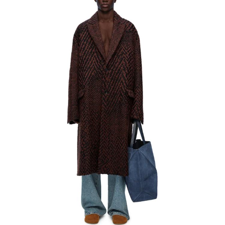 LOEWE SS24 Coat Men's Multicolor