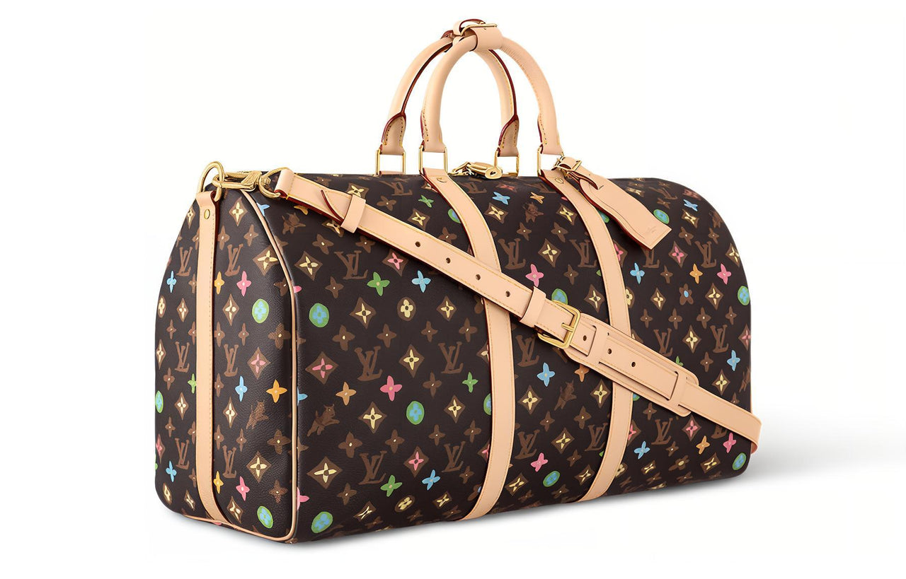 LOUIS VUITTON By Tyler The Creator Keepall Bandouliere 50 Chocolate Craggy Monogram