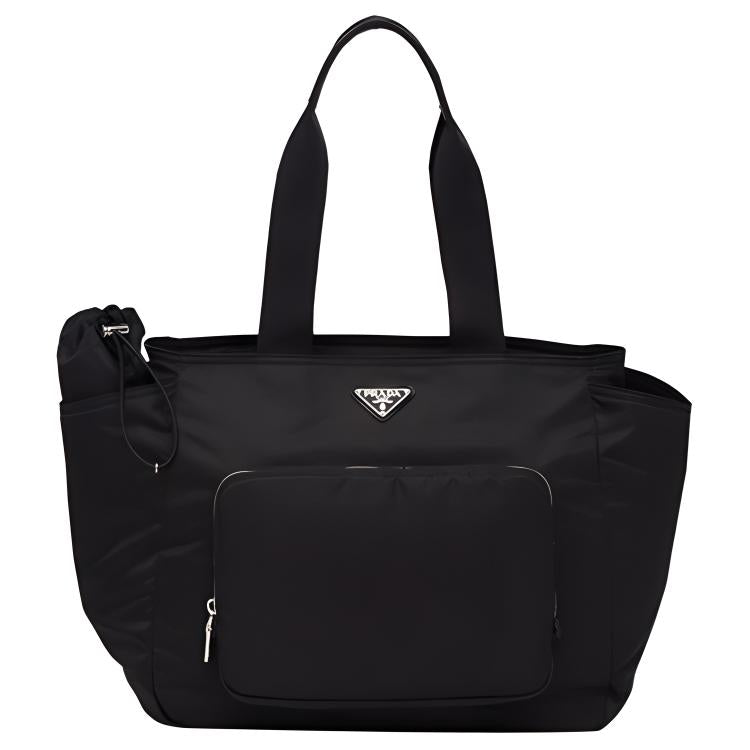 PRADA Recycled Nylon Baby Bag, Shoulder Bag, Crossbody Bag, Handbag Regular Women's Black